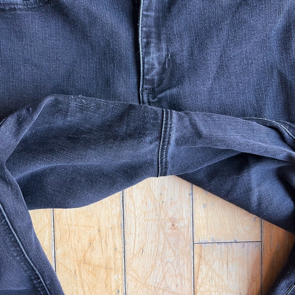Pennington Addition Elle Charcoal Premium Denim Skinny Jeans Size 14 - Picture 4 of 7